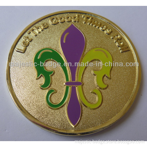 Challenge Gold Plating Coins